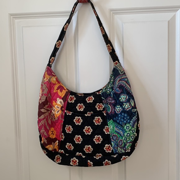 Vera Bradley Handbags - Vera Bradley | Carnaby Patchwork Hobo Retired 2009 Rhapsody Pirouette Purse